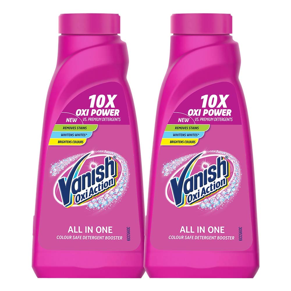 Vanish Fabric Stain Remover Liquid 800 ml (Pack of 2) Amazon.in