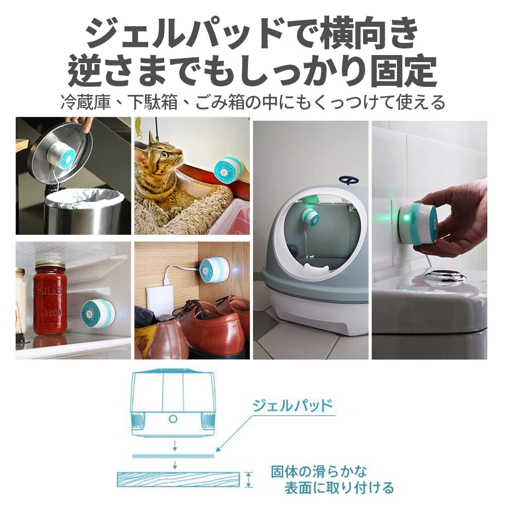 Amazon | 【VentiFresh】超 小型 空気清浄機 6cm×5cm [ NASA(アメリカ