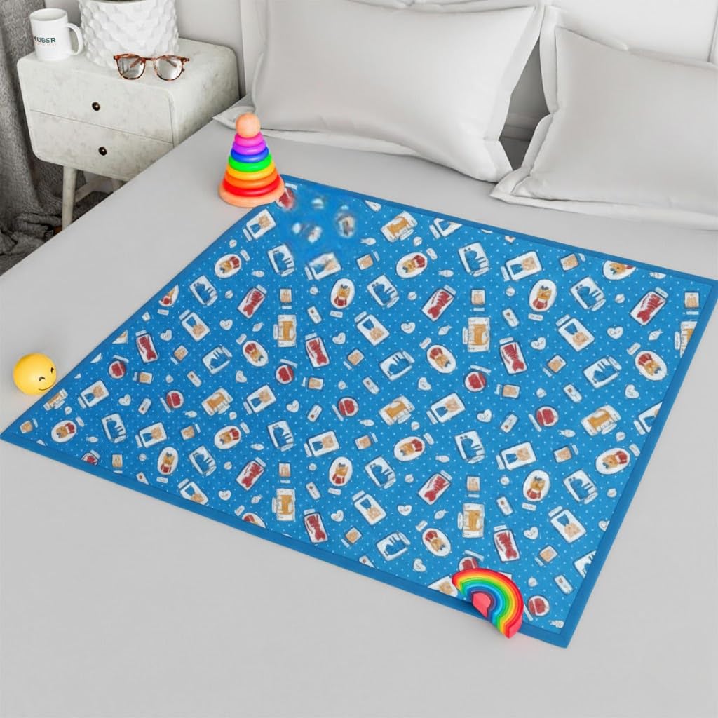 Waterproof Baby Bed Sheet - Protect & Style -9