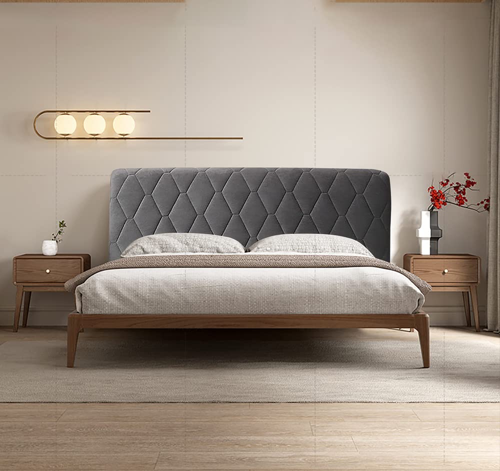 Copritestiera Letto In Peluche - Fodera Elasticizzata Per Testiere Imbottite, Pelle O Legno, 180cm - Foto 2