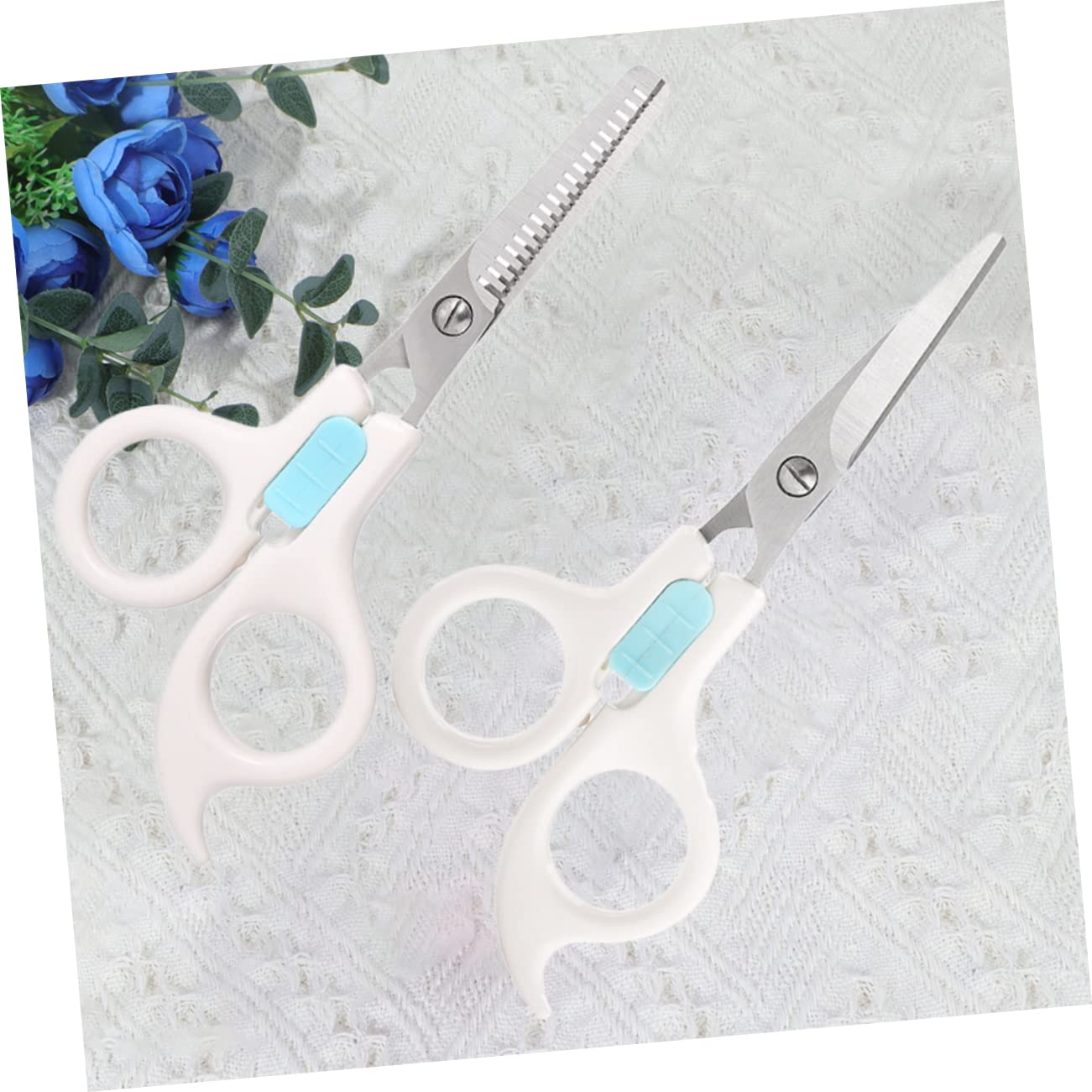 minkissy 6 Piezas peluquero profesional tijeras para el cuidado de la barba cortapelos para niños traje de niños salón cortador de peluquería tijeras de peluqueria modelado colocar
