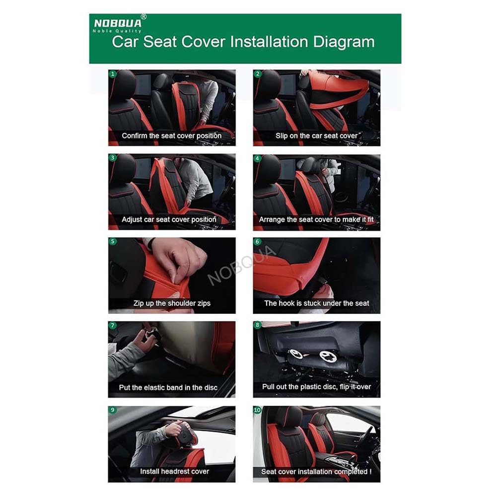 Juego Fundas Asiento Coche Cuero para Jeep Patriot SUV 2011-2026, Impermeable Cubreasientos Delanteros Traseros Protectores Interior Accesorios,F/Black-Red-Deluxe Edition