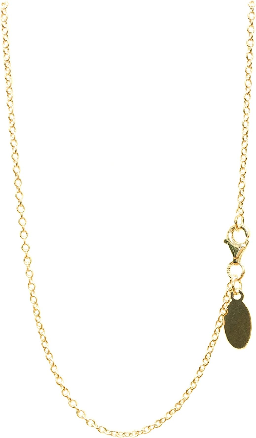 18K YELLOW GOLD VERMEIL ANCHOR CHAIN