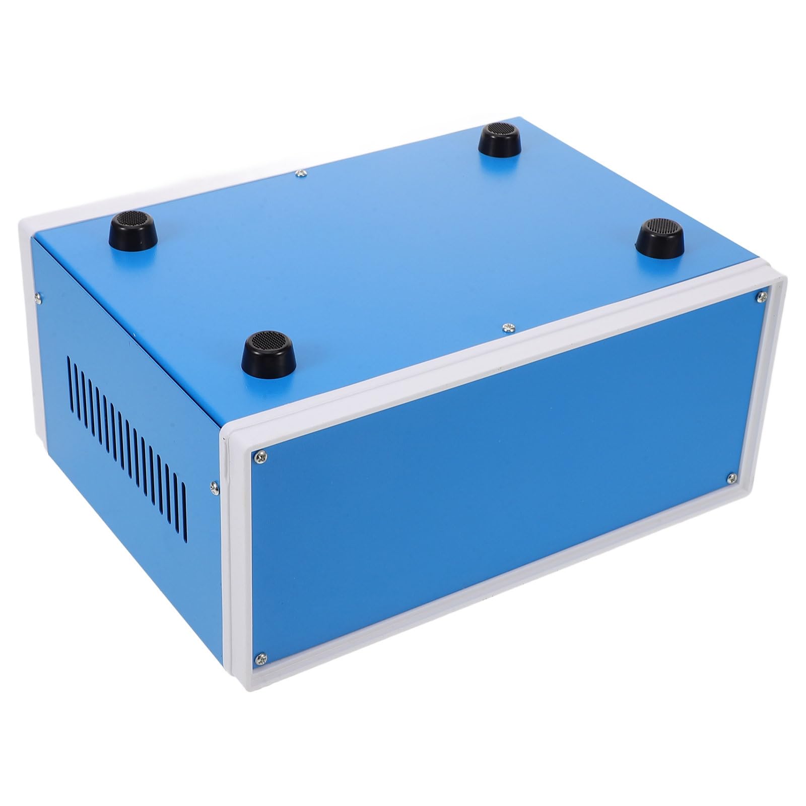 Toddmomy Metall Anschlussdose Elektronik Gehäusebox mit Schraubverschluss Langlebig Robust Vielseitig für Elektrische Projekte und Kabelmanagement Verteilerdose DIY Gehäuse