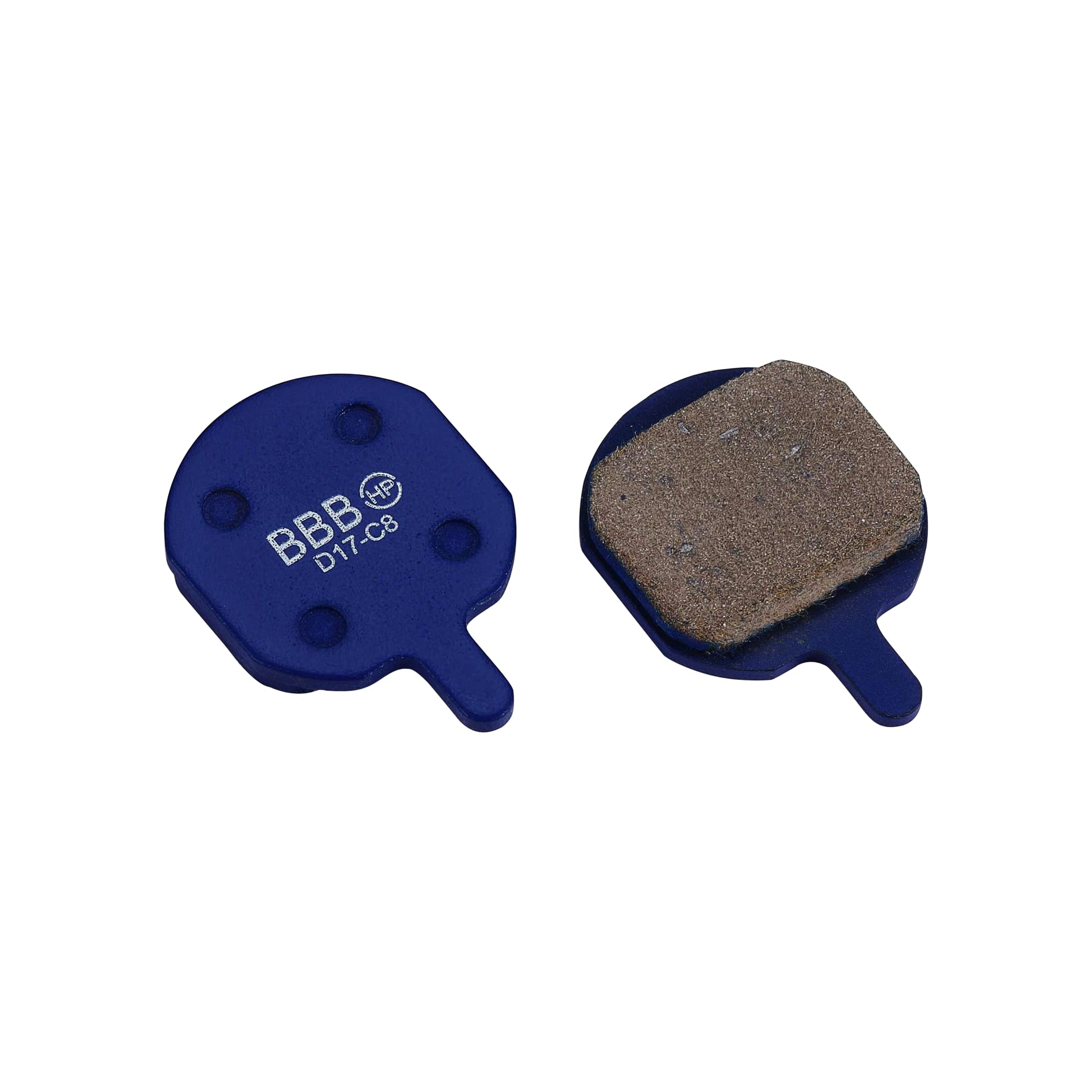 BBB Bremsbeläge DiscStop BBS-76 – Für Tektro IOX/LYRA | 2 Stück, Blau, Ersatz Für Scheibenbremsen