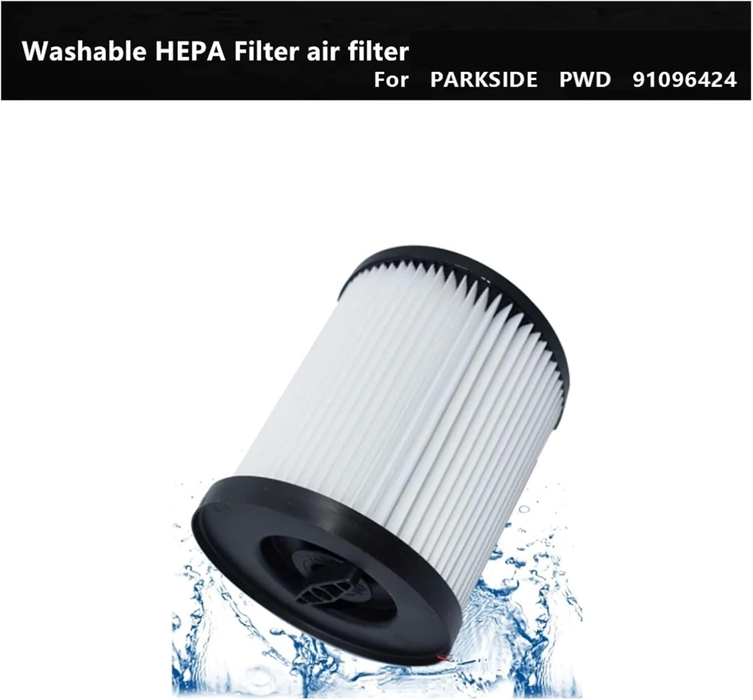 HEPA Filter | Compatible With PARKSIDE PWD 30 A1 PNTS 1400 IAN 322475H 91096424 Wet & Dry Vacuum Cleaner Parts Accessories