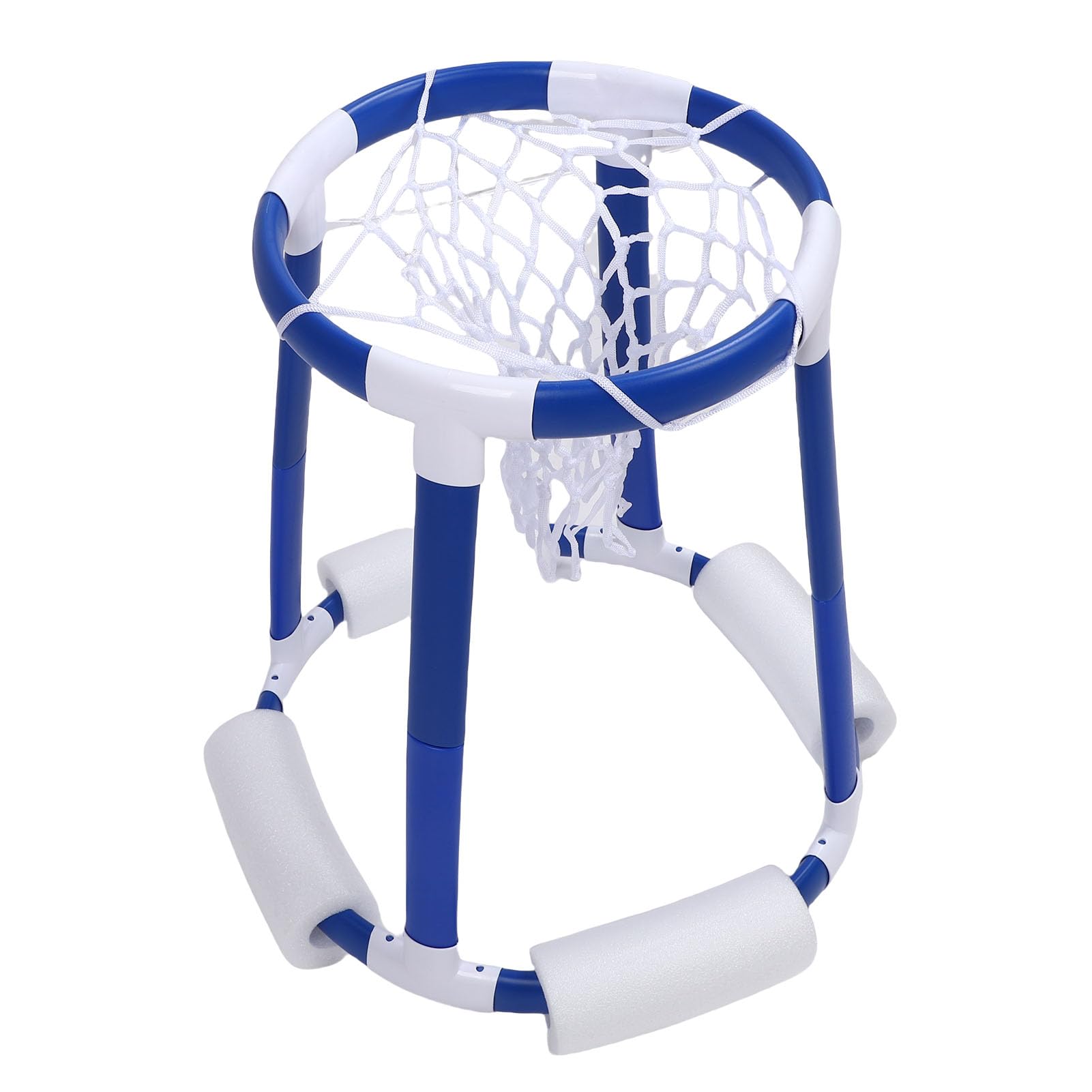 FTVOGUE Pool-Basketballkorb, Schwimmendes Basketballkorb-Set aus Kunststoff und Schaumstoff mit 2 Bällen und Pumpe, 53 X 53 X 59 cm, Wasser- für Schwimmbad-Familienkinder