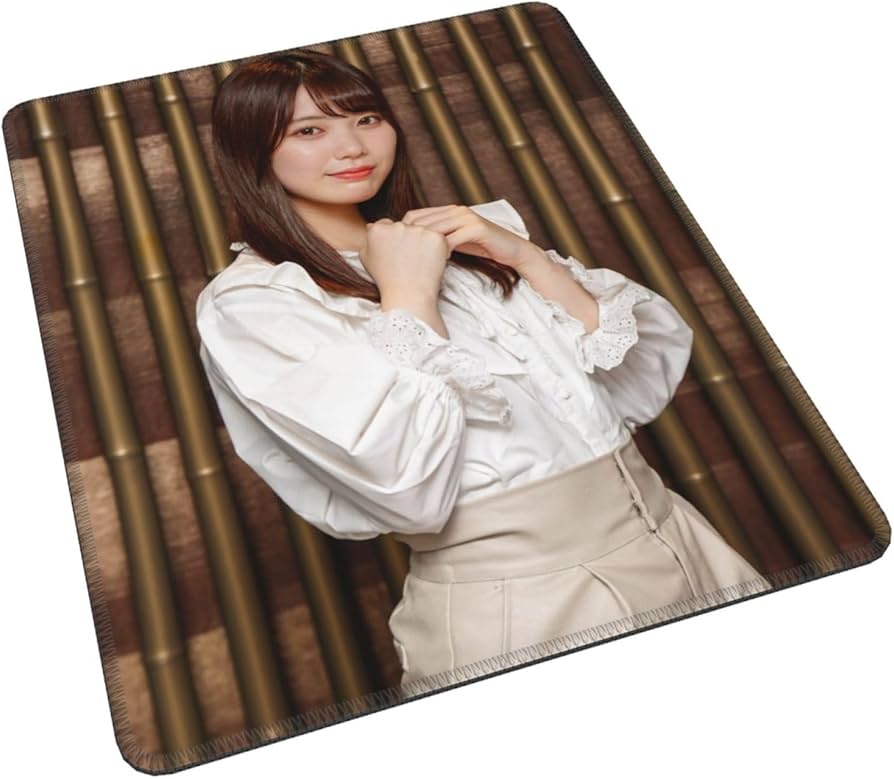 Amazon.co.jp: 石川澪 マウスパッド ゲーミング かわいい ラバー