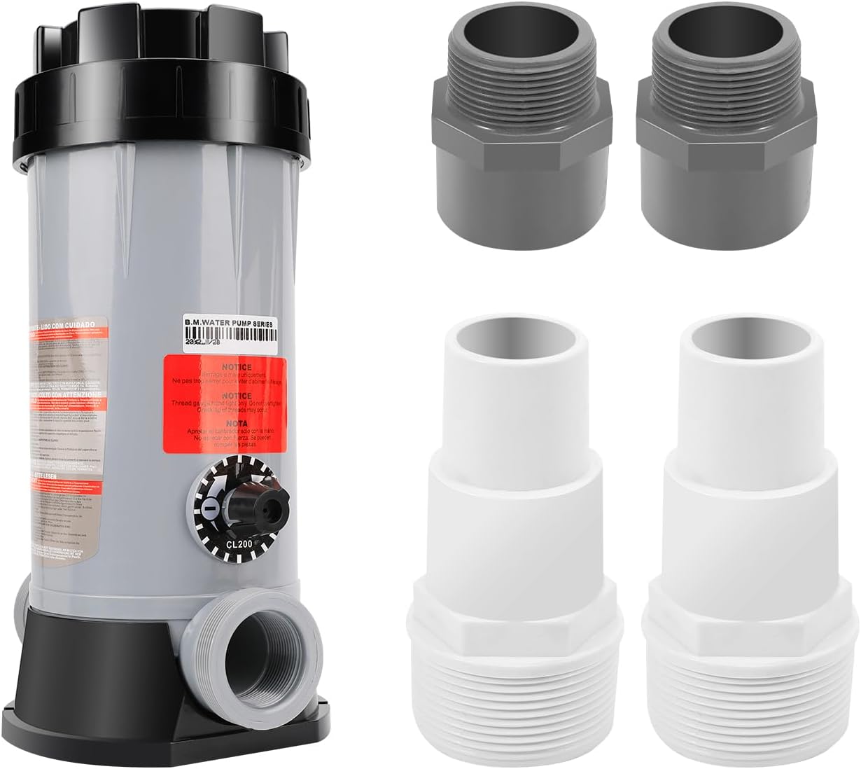 Hayward CL200 Inline Automatic Chlorinator, 11/2Inch