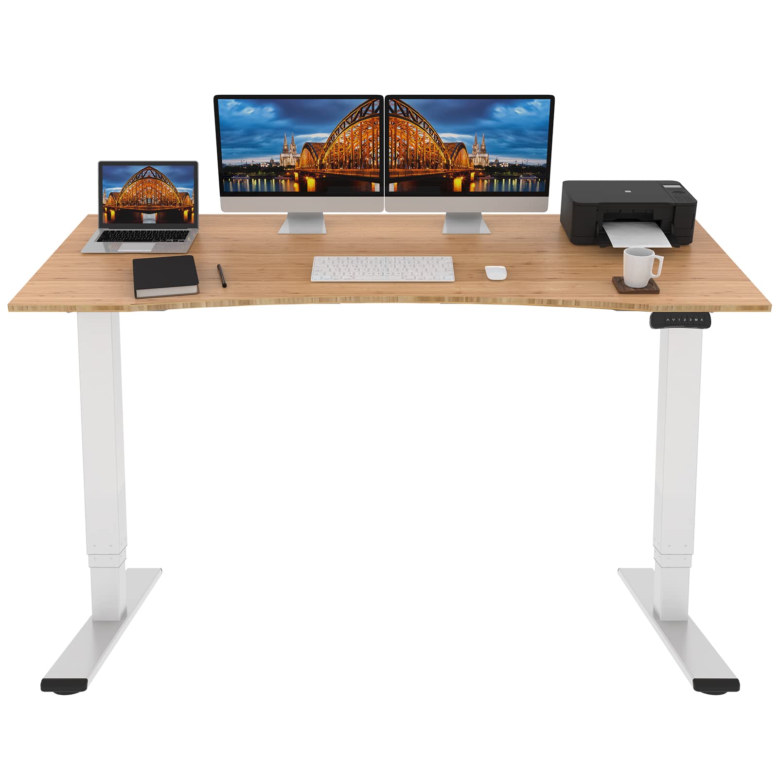 Buy FLEXISPOT E5 Classic 3 Stages Dual Motor Electric Standing Desk