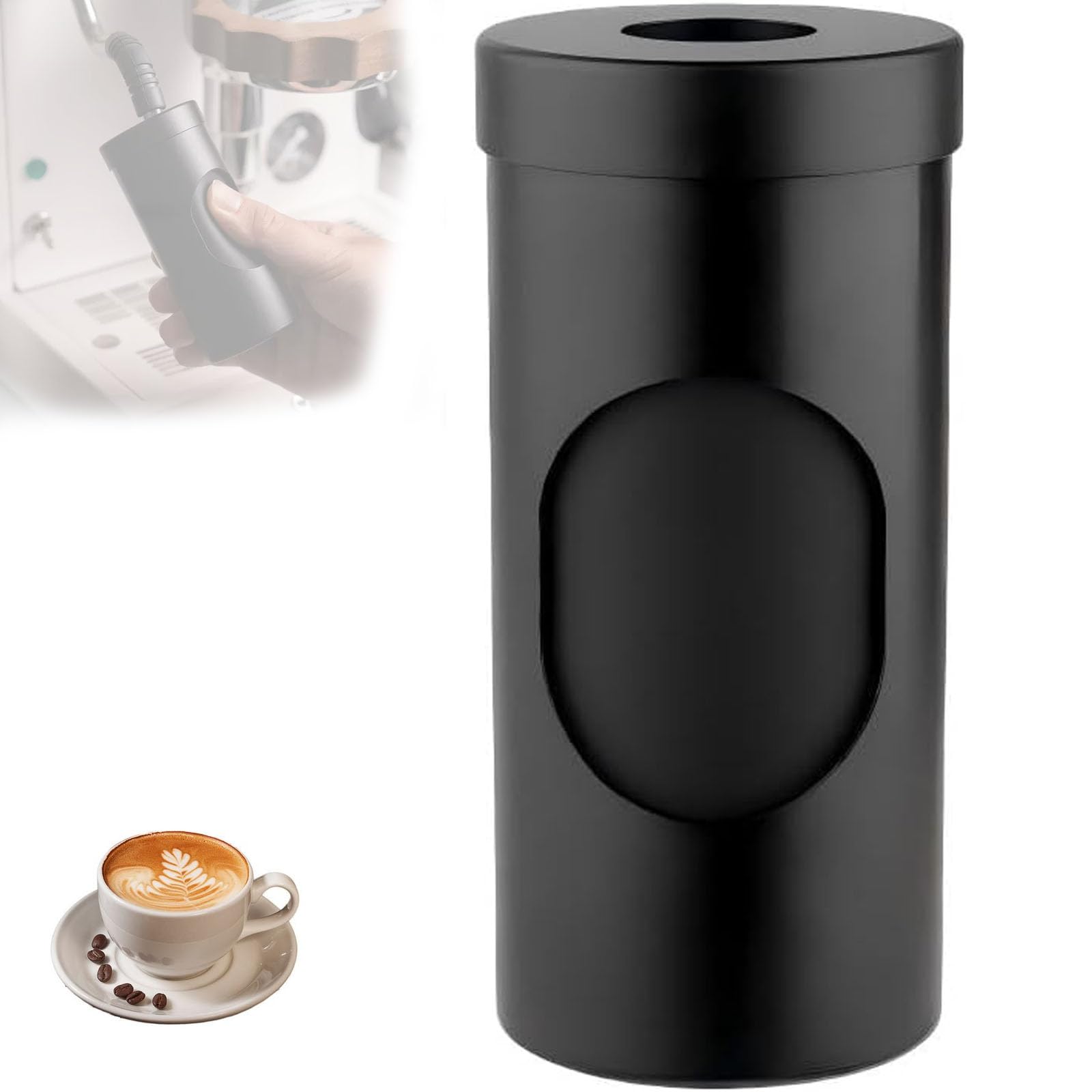 Pulitore A Vapore per Macchine da caffè Espresso, Spazzola Manuale Antiscottatura, Rapido Assorbimento del Vapore, Termoisolante E Antiscottatura, per Una Pulizia Efficace della Macchina da