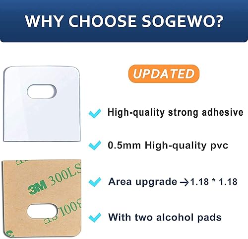 Miniatura 4 de (30 juegos/60 piezas) pestañas de reparación de persianas verticales transparentes, kit de reparación de persianas verticales, listones de repuesto