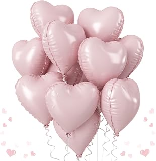 Baby Pink Heart Balloons 18 Lahore, Karachi - Pakistan