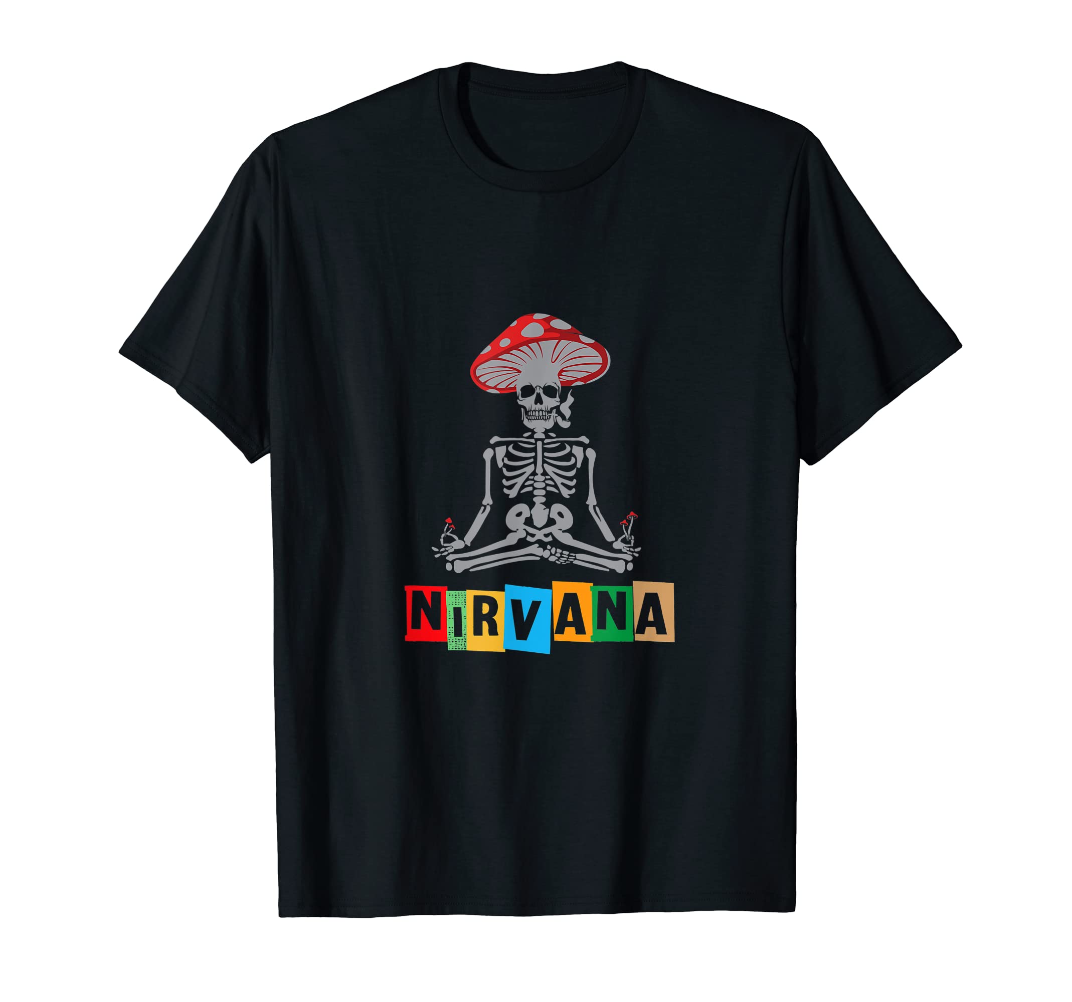 nirvana skeleton yogi T-Shirt T-ShirtT-Shirt