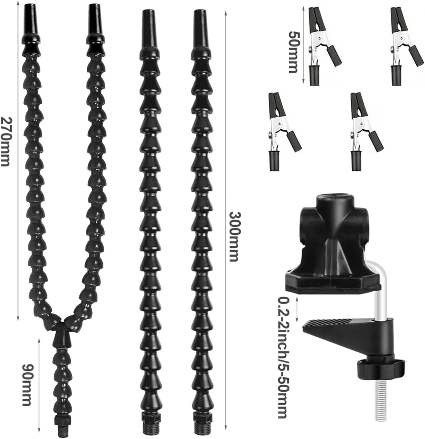 Y4BK-XS Multi Soldering Helping Hand Tool Table Clip Third Hand Soldering Stand Welding PCB Holder 1Pcs