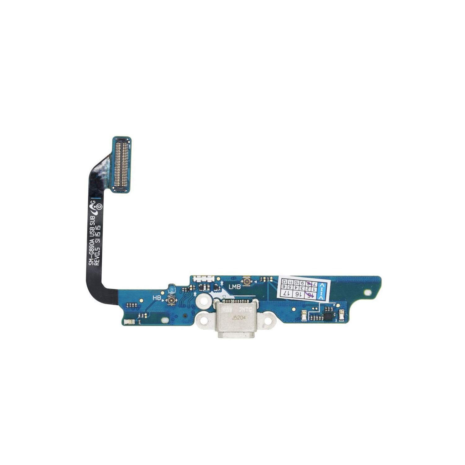 Mustpoint USB Charger Dock Charge Port Flex Cable for Samsung Galaxy S6 Active G890A AT&T