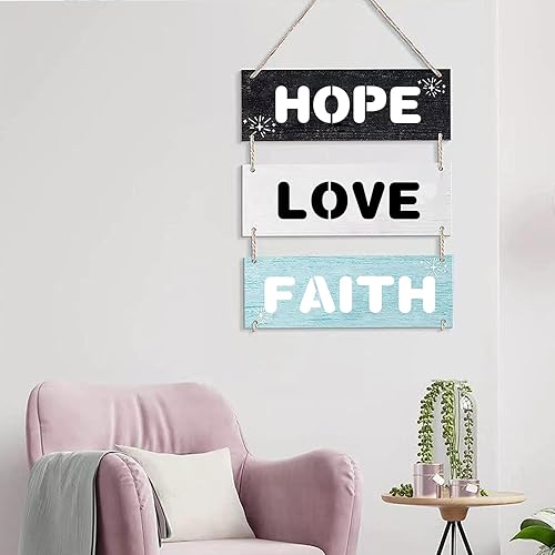 Miniatura 7 de BAMIDELE Plantillas de letras y números de 2 pulgadas, 36 plantillas de pintura en aerosol de plástico reutilizables para pintar en madera, pared,