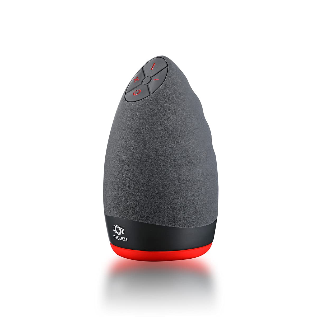 OTOUCH Chiven2 Masturbatore – Masturbatore Vibrante per Uomo con 6 Modalità – Creste e Borchie Stimolanti – Nero/Rosso