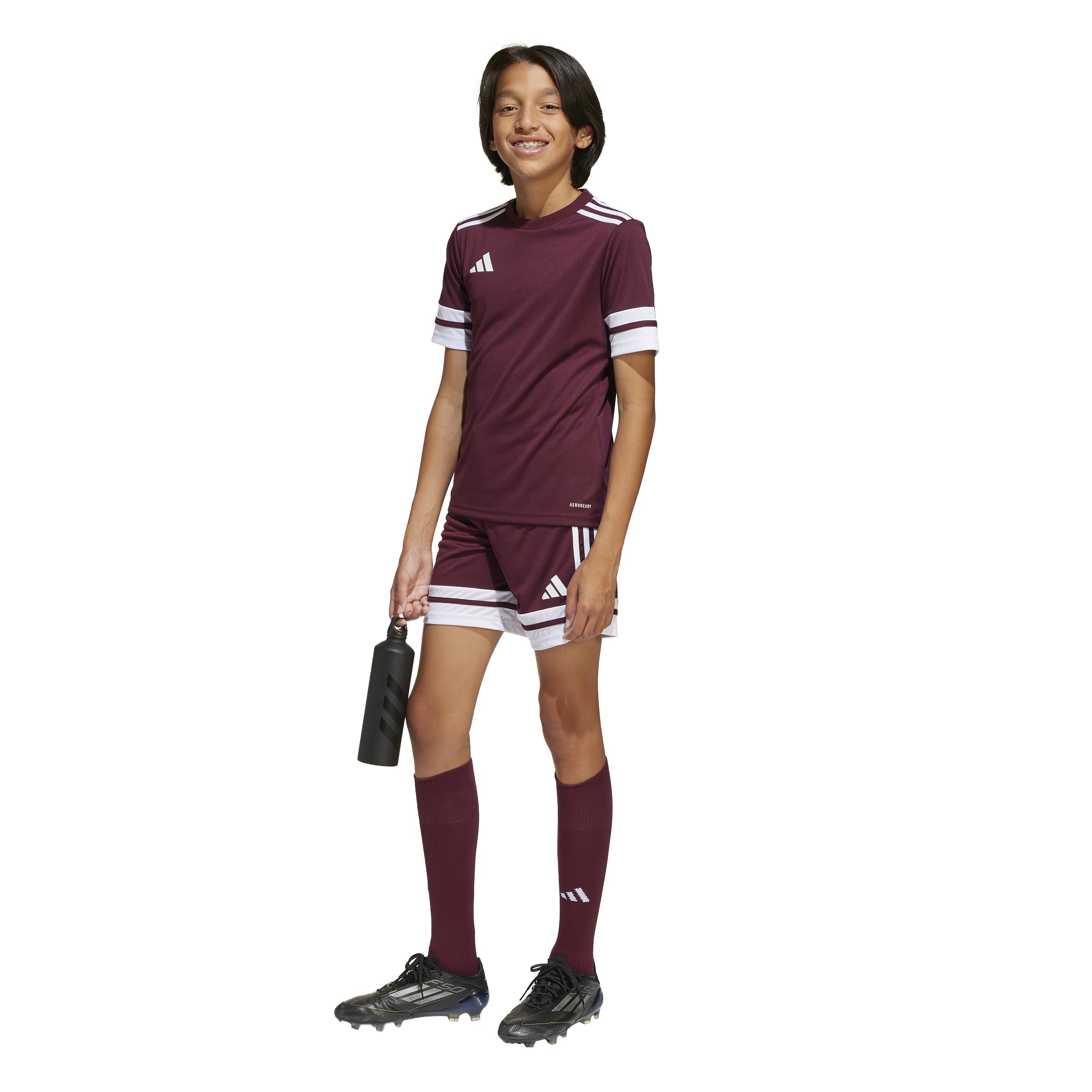 Adidas Squadra 25 - Pantalones cortos de fútbol para niños