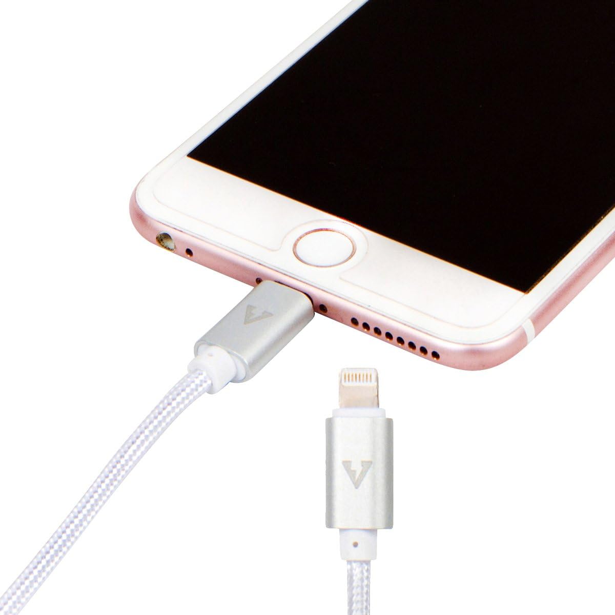 Bеѕt Cуbеr Mоndау 🔥 vCharged 2 FT MFi Certified Lightning Cable Compatible with iPhone, iPad & AirPods w/ 1 Year Warranty Bеѕt Cуbеr Mоndау 🔥 vCharged 2 FT MFi Certified Lightning Cable Compatible with iPhone, iPad & AirPods w/ 1 Year Warranty