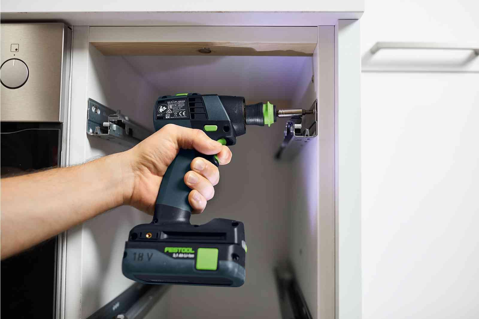Festool Akku Bohrschrauber 18V + Akku Tauchsäge 18V Set + Zubehör und Systainer