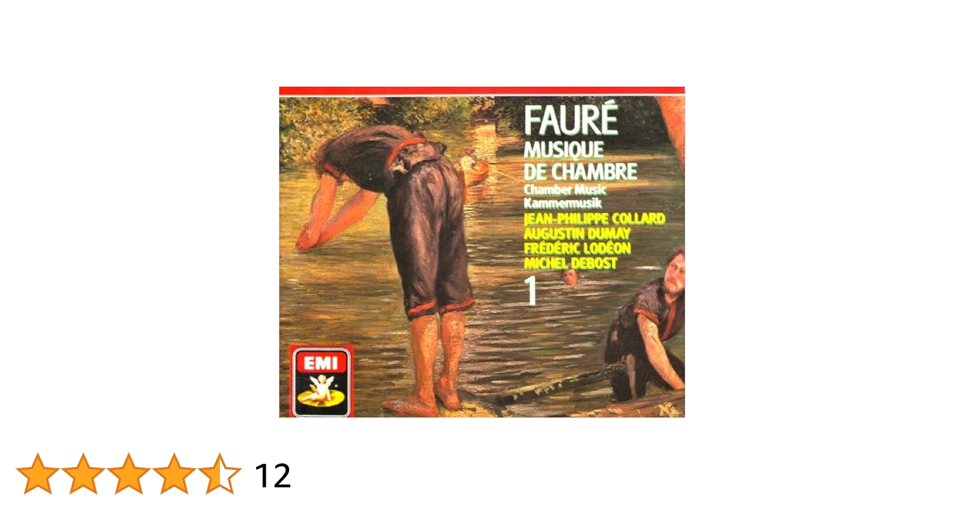 Gabriel Faure, Jean-Phillippe Collard, Augustin Dumay