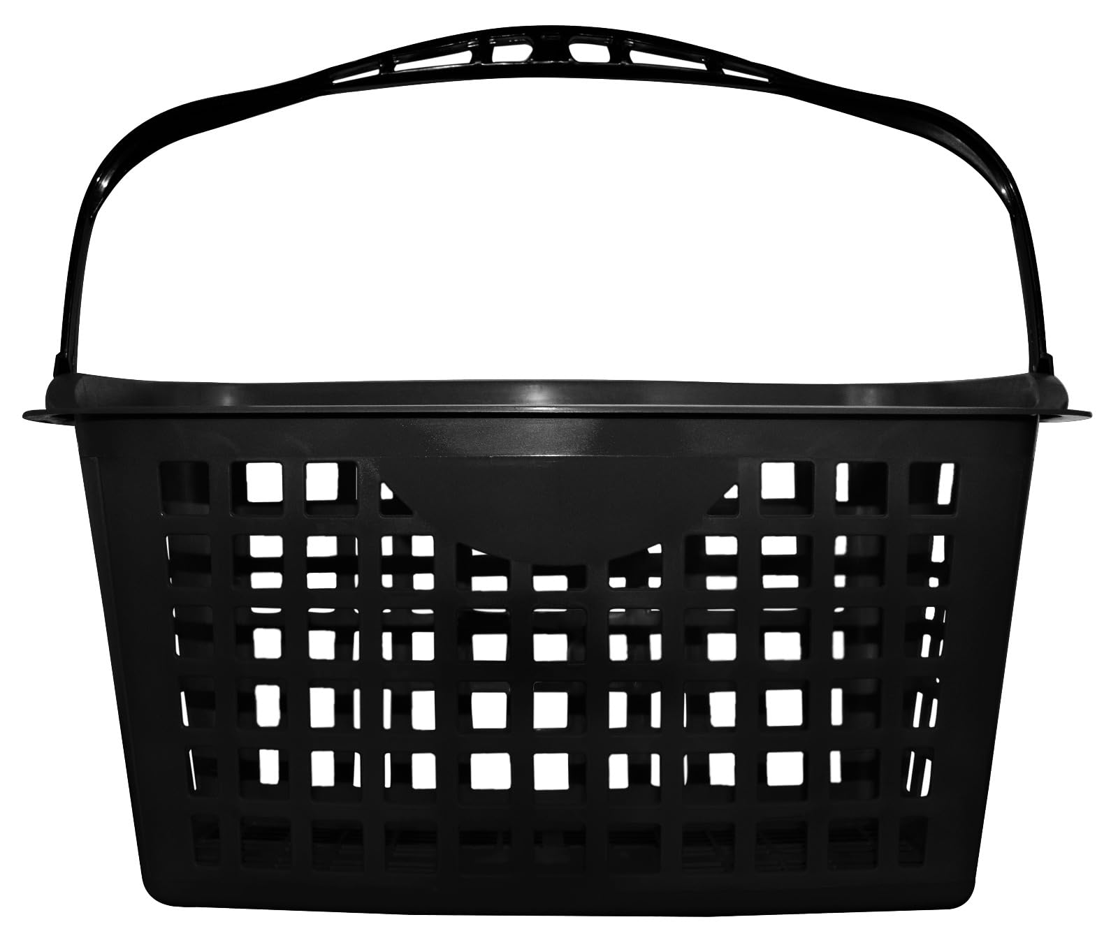 Alışveriş Plastik Market Sepeti 28 Lt Siyah