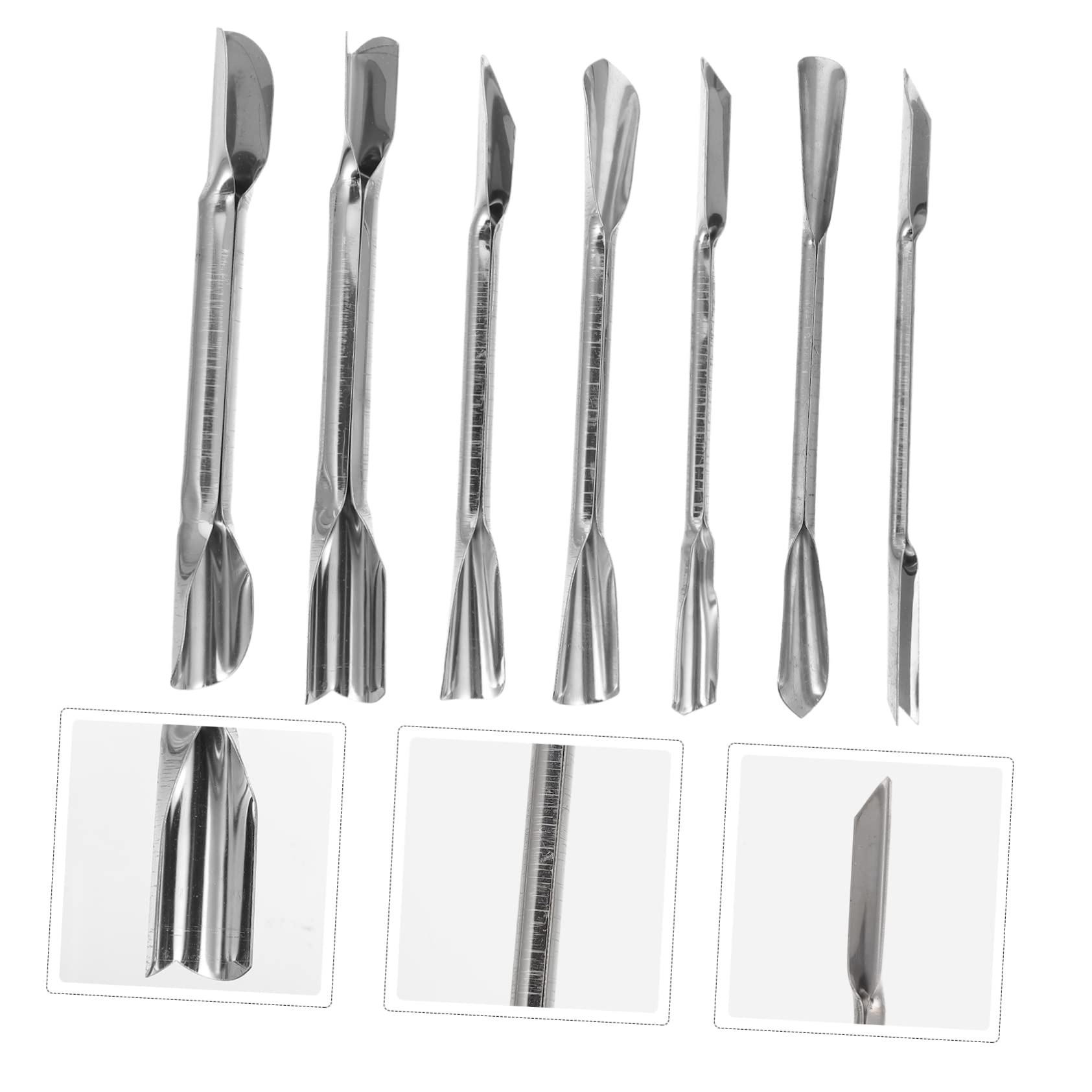 Ipetboom 1 Set Double Headed Fruit Carving Cutter Culinary Garnish Tool for Vegetables and Fruits Lightweight and Compact Design for Easy Handling