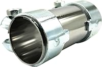 LPFIDI Kipufogó Csőcsatlakozó Bilincs 50x125mm Univerzális Ezüst 4