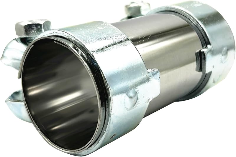 LPFIDI Kipufogó Csőcsatlakozó Bilincs 50x125mm Univerzális Ezüst