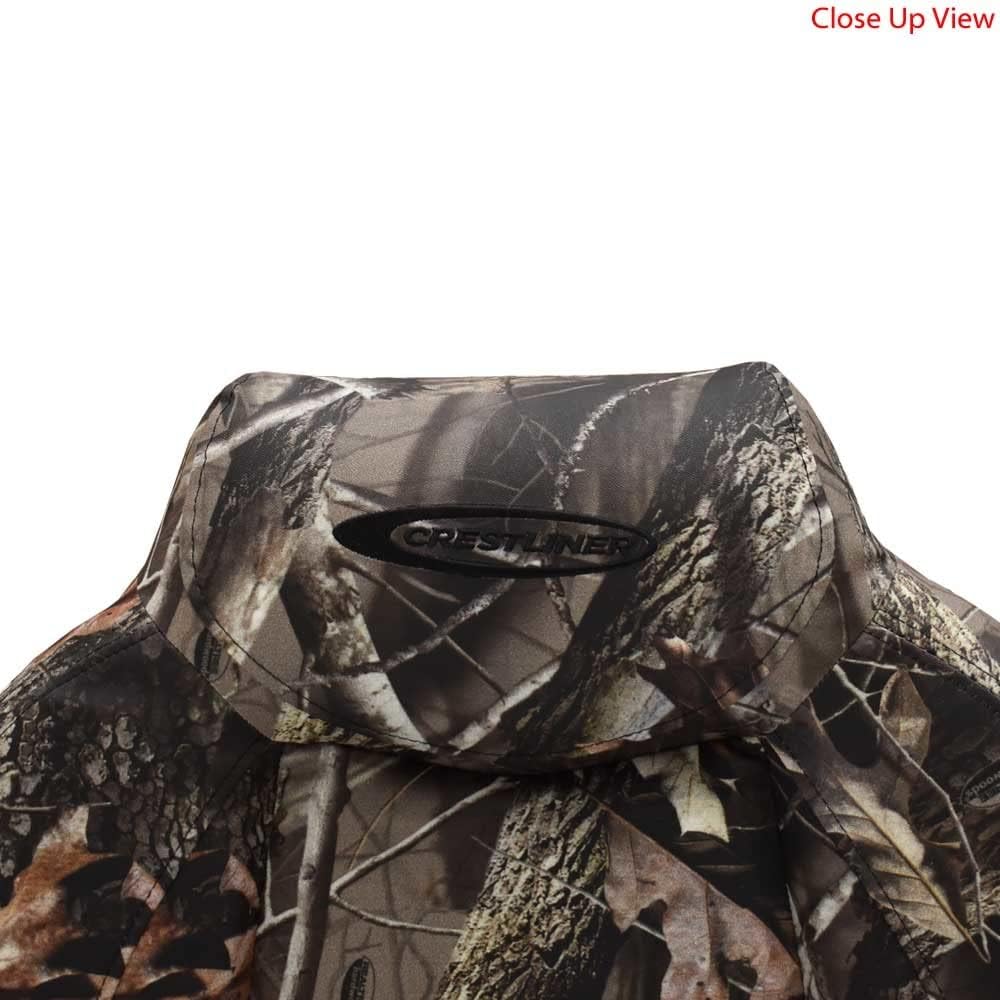 Crestliner Boat Seat Cushion Set 2134690 | Hardwoods Camouflage (2PC)