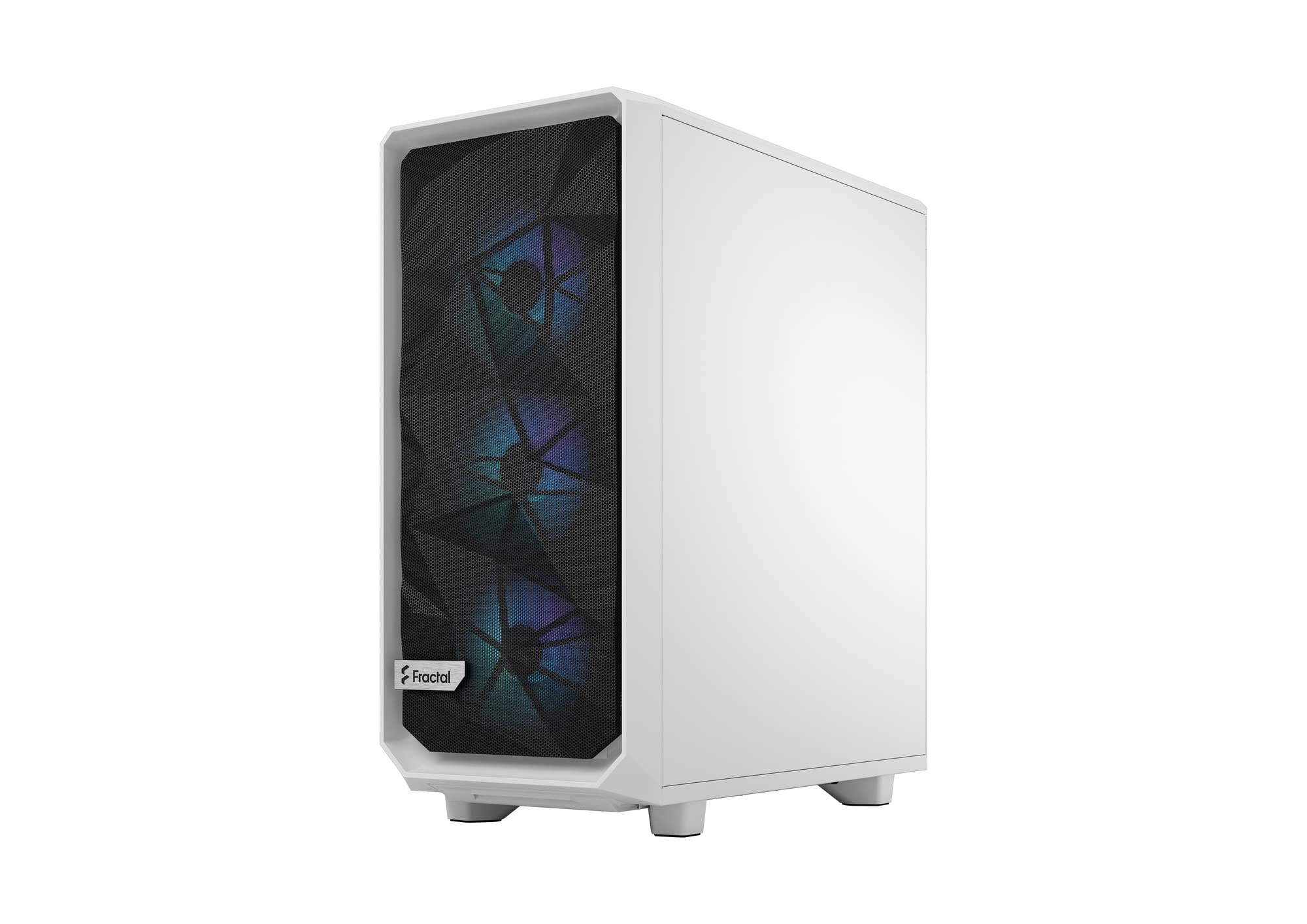 Amazon | Fractal Design Meshify 2 Compact RGB White TG Clear tint