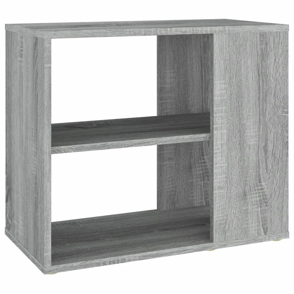 vidaXL Armario Auxiliar Aparador Consola Mueble Almacenamiento Sala de Estar Salón Comedor Decoración Madera Contrachapada Gris Sonoma