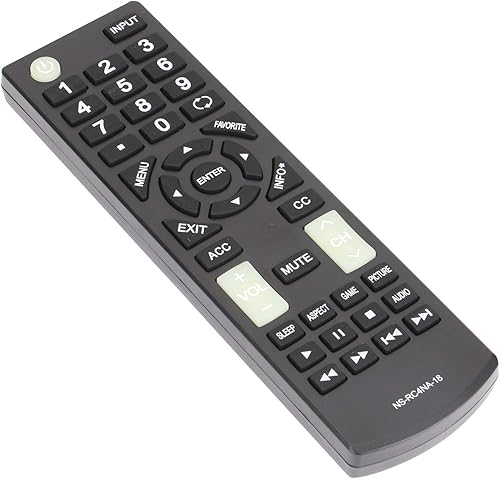 Miniatura 5 de Nuevo control remoto de repuesto NS-RC4NA-18 para Insignia TV NS-50D510MX19 NS-50D510NA17 NS-55D420NA20 NS-55D420NA18 NS-32D220NA20 32D311NA17