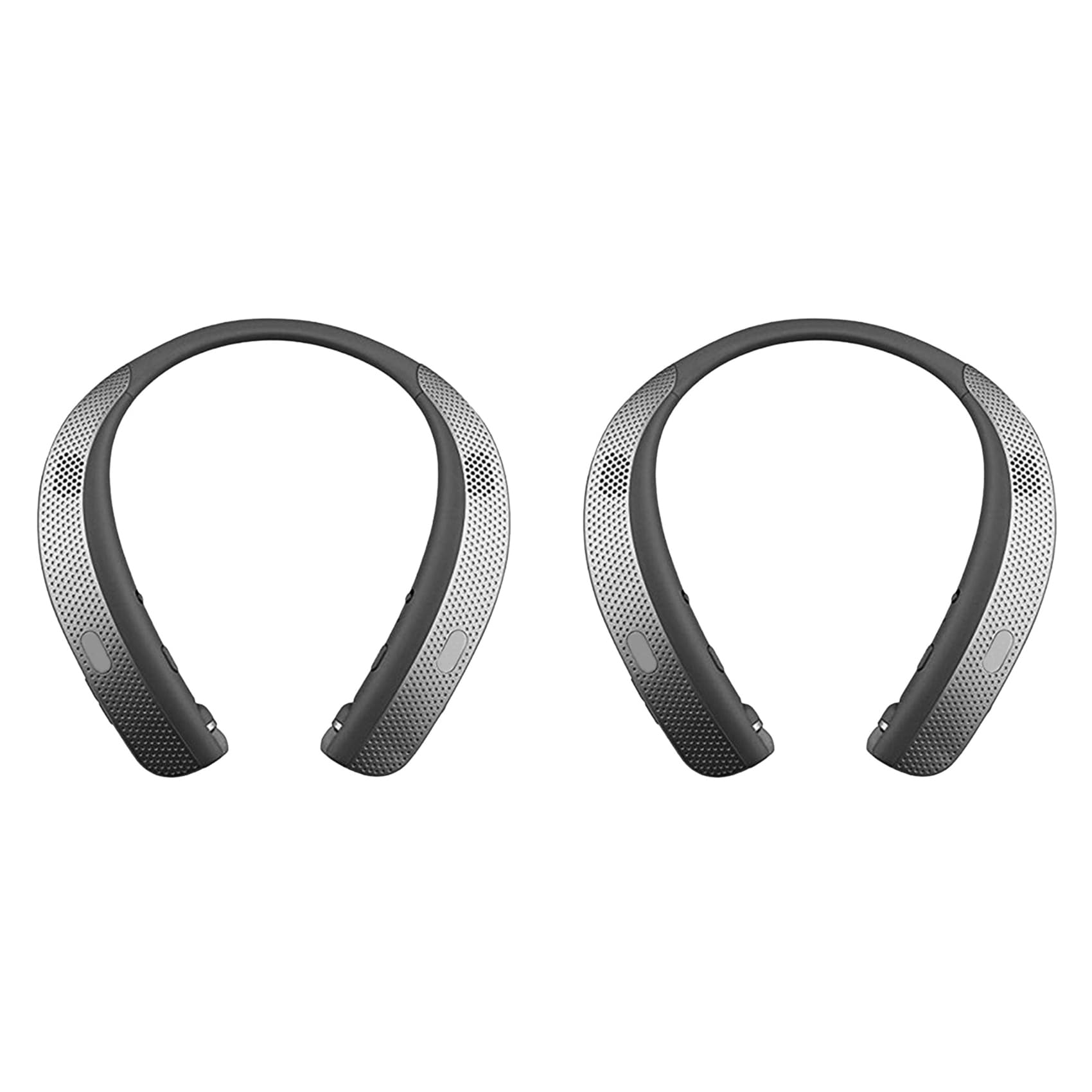 2X Auriculares Bluetooth Estéreo Banda para el Cuello Auriculares Inalámbricos con Altavoz para Deportes Ejercicio Juego Llamada