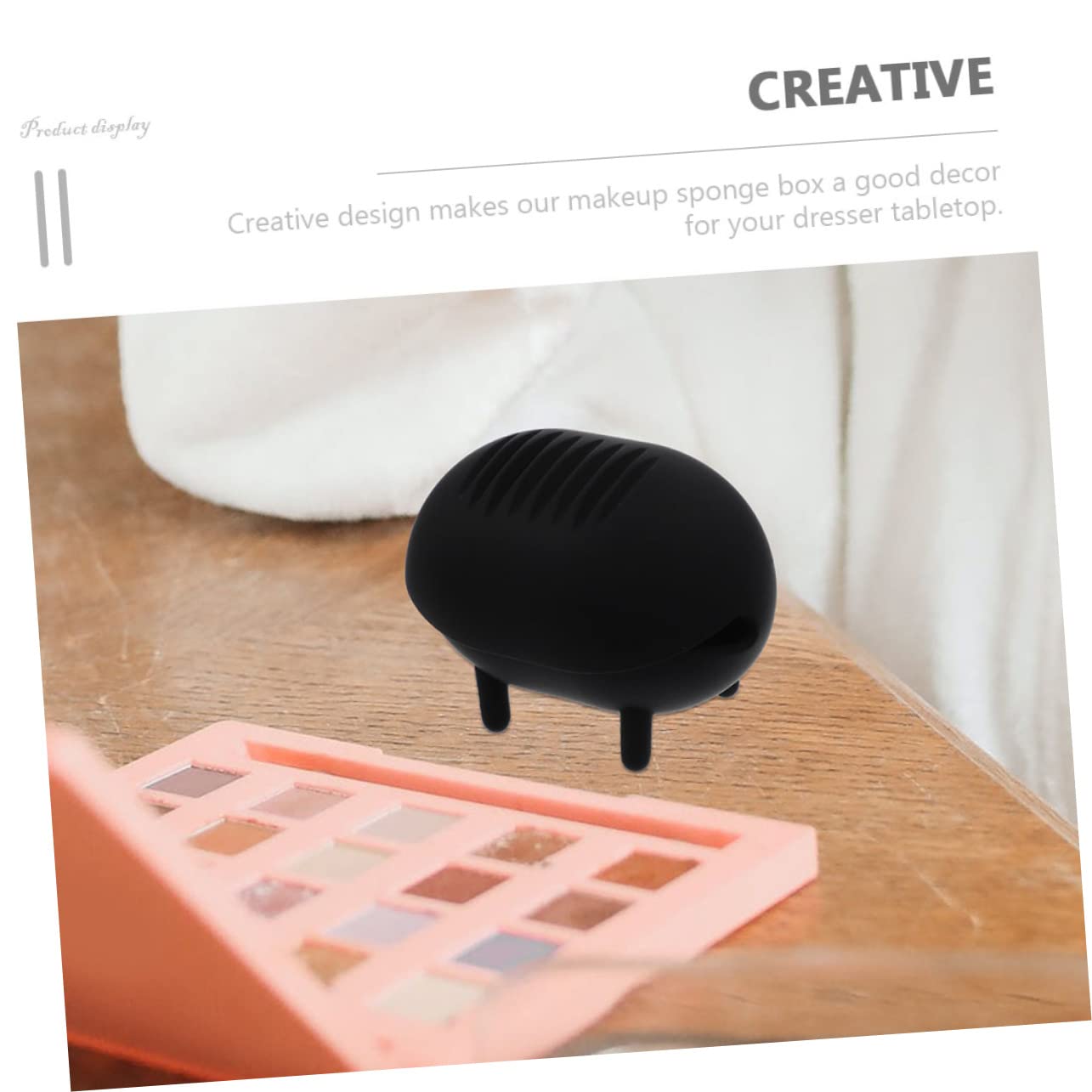 Didiseaon Caja De Almacenamiento De De Belleza 8 Uds Gel De Sílice Esponja Para Polvos De Viaje Cosmética