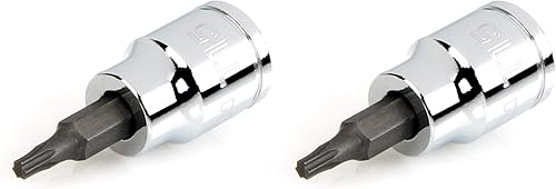TEKTON Unidad de 38 pulgadas x T15 Torx Bit Socket  SHB14215 (paquete de 2)