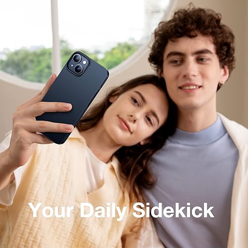 Miniatura 6 de TORRAS Funda delgada para iPhone 13 (solo para iPhone 13), ultra delgada, ligera, protección completa, agarre seguro, funda rígida de PC para iPhone