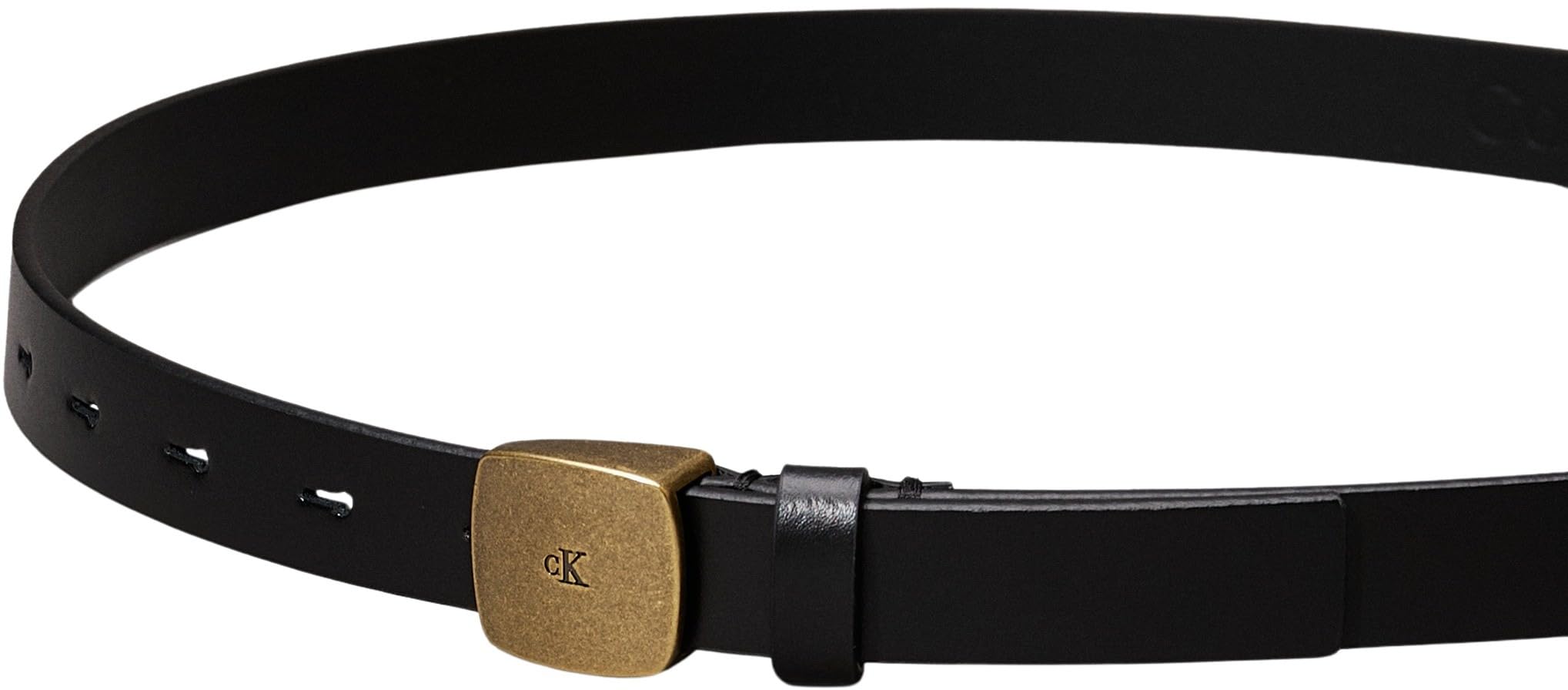 Calvin Klein Cinturón Mujer Casual Plaque Buckle 2,0 cm Cinturón de piel