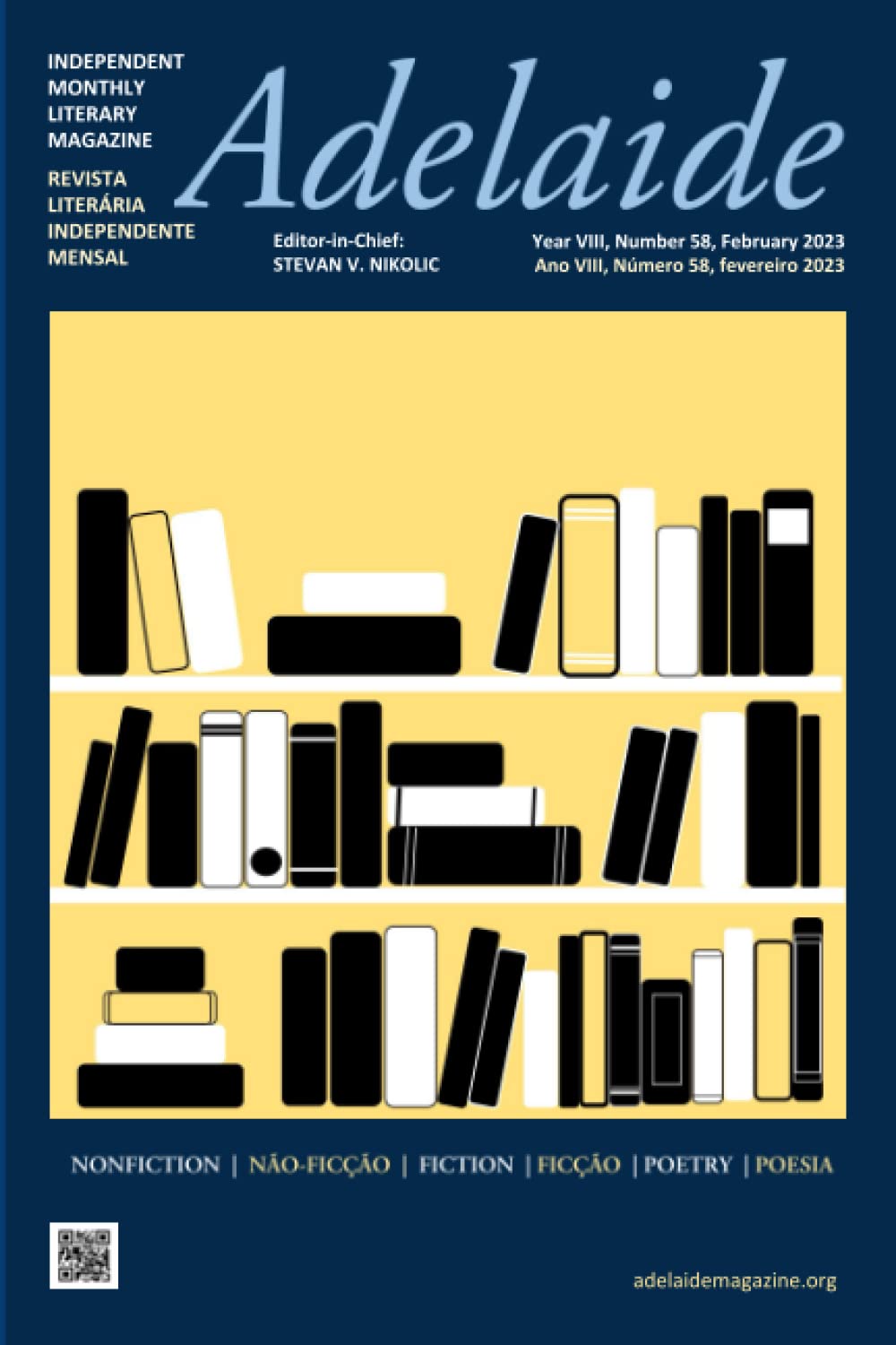 Adelaide: Independent Literary Magazine No. 58, February 2023