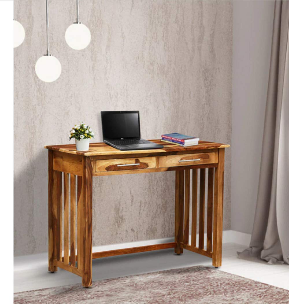 RJKART Sheesham Wood Writing Study Table for Home and Office Décor
