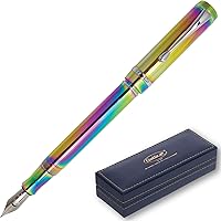 Vista 1 de Pluma estilográfica Conklin Duragraph - Rainbow (edición especial PVD) (CK71910)