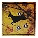 River's Edge Embossed Tin Road Crossing Signs