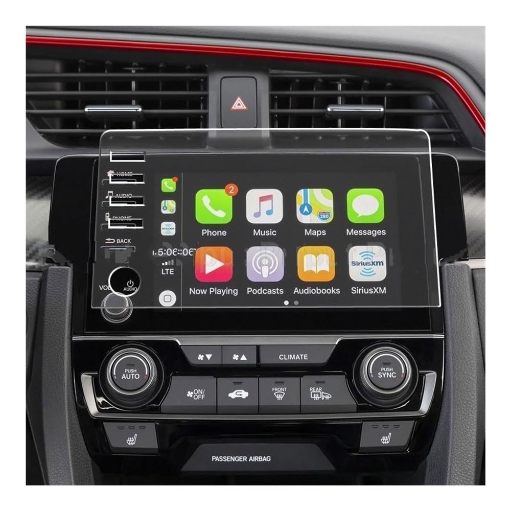 Verre trempé Honda Civic 10 évite rayures écran navigation GPS