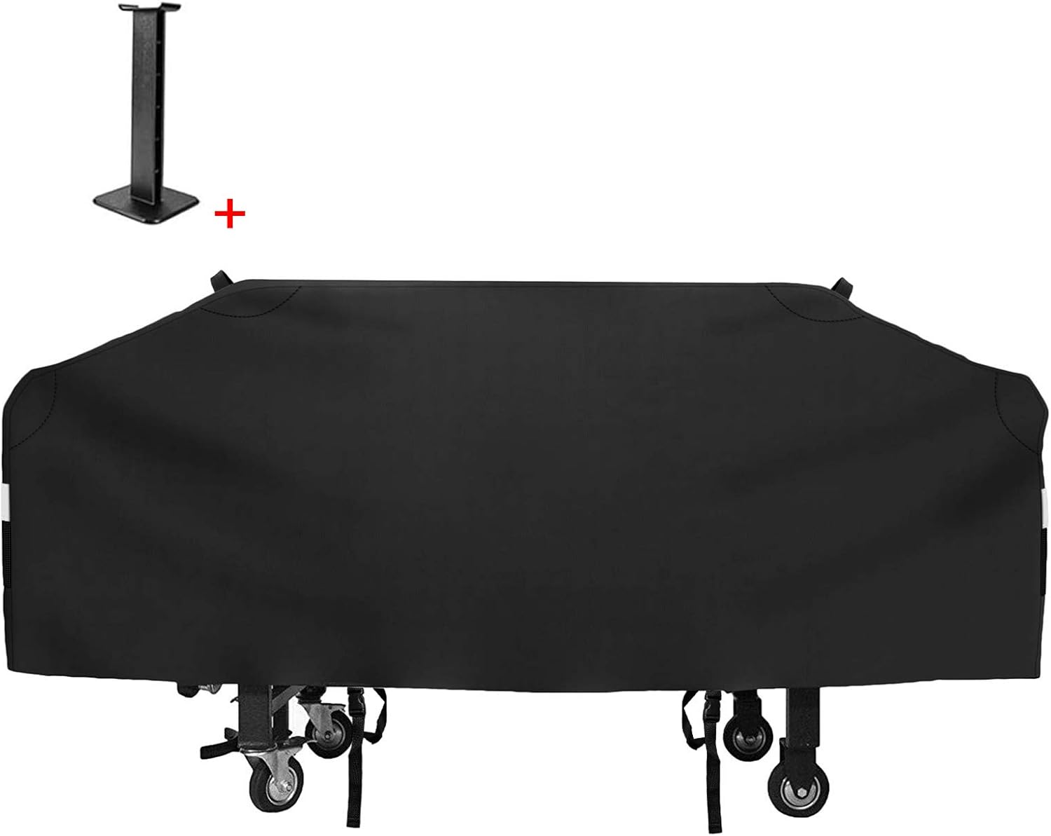 Hisencn 36 inch Griddle Cover for 36" Blackstone Griddle Cooking Station and Most 4 Burner Flat Top Grill Griddle, 600D Heavy Duty Waterproof Canvas Gas Grill BBQ Cover with Support Pole : Garden & Outdoor