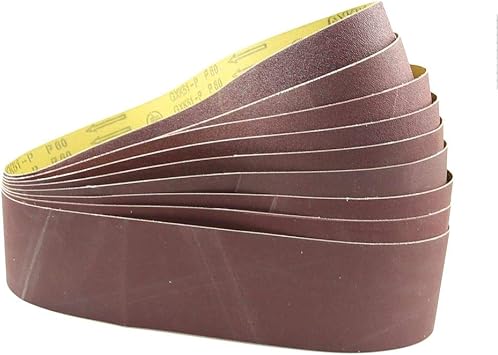 Amazon.com: HeroStore - 5 cintas de lija de 36,027.559 in P60 – P600  abrasiva de lija de 4.0 in para pulido de madera suave de metal. :  Herramientas y Mejoras del Hogar