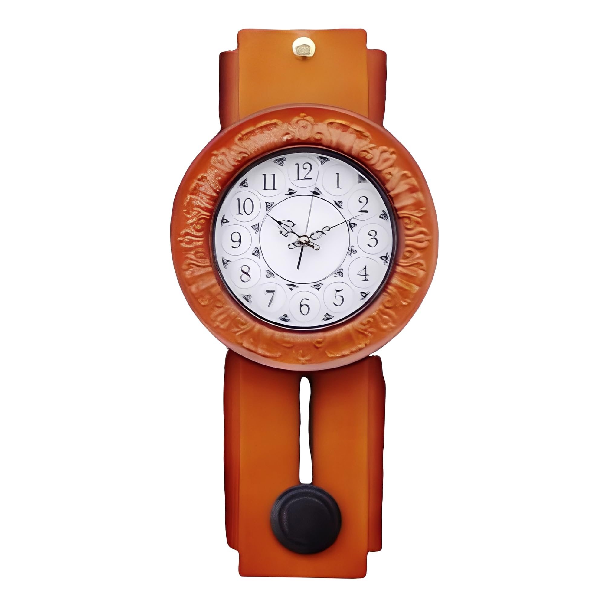 Horloge murale moderne Ice Armor de 52,1 cm, une idée cadeau unique en forme de montre
