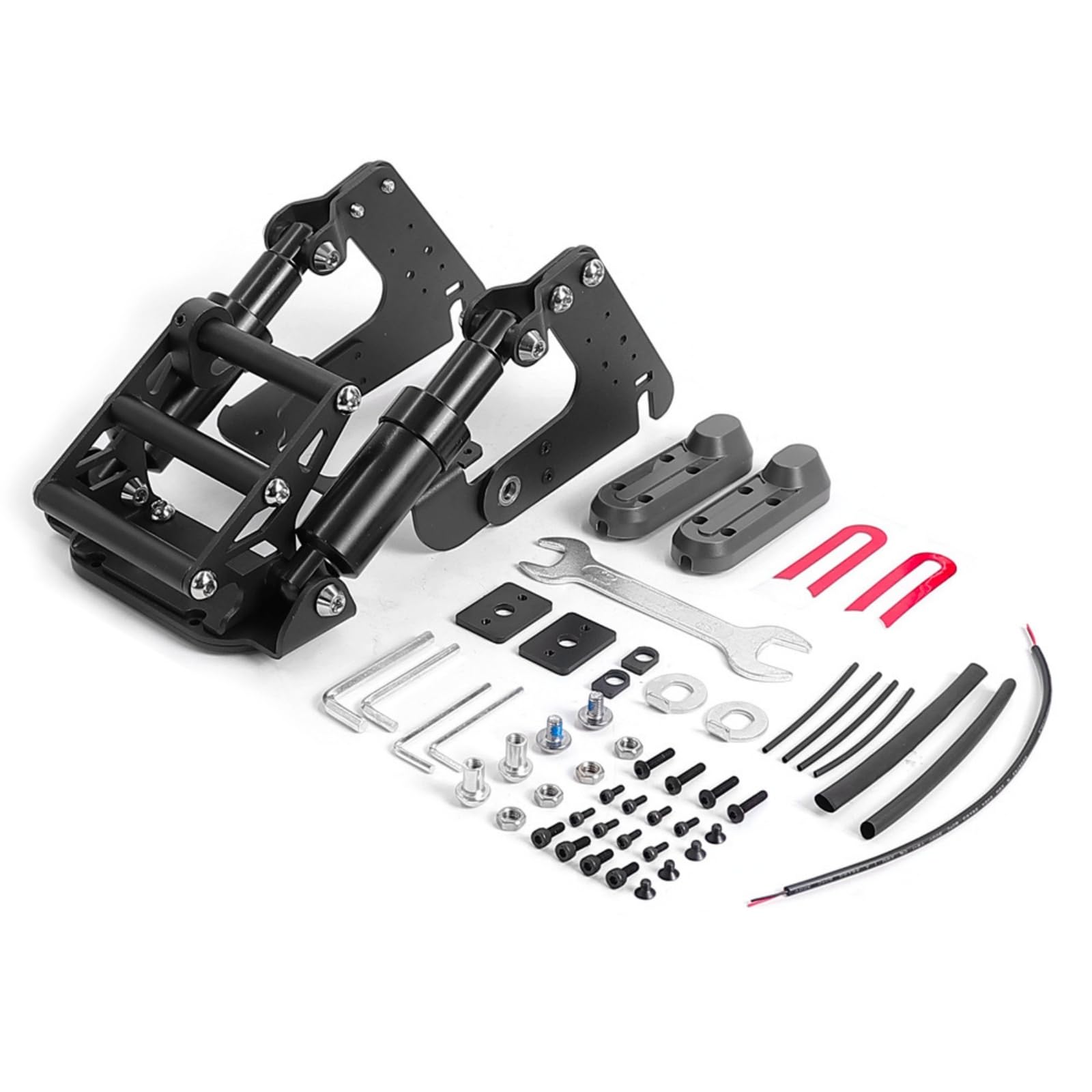 Stoßdämpfer-Kit hinten für Segway Max G30 Elektroroller, stoßdämpfend, Farbe schwarz