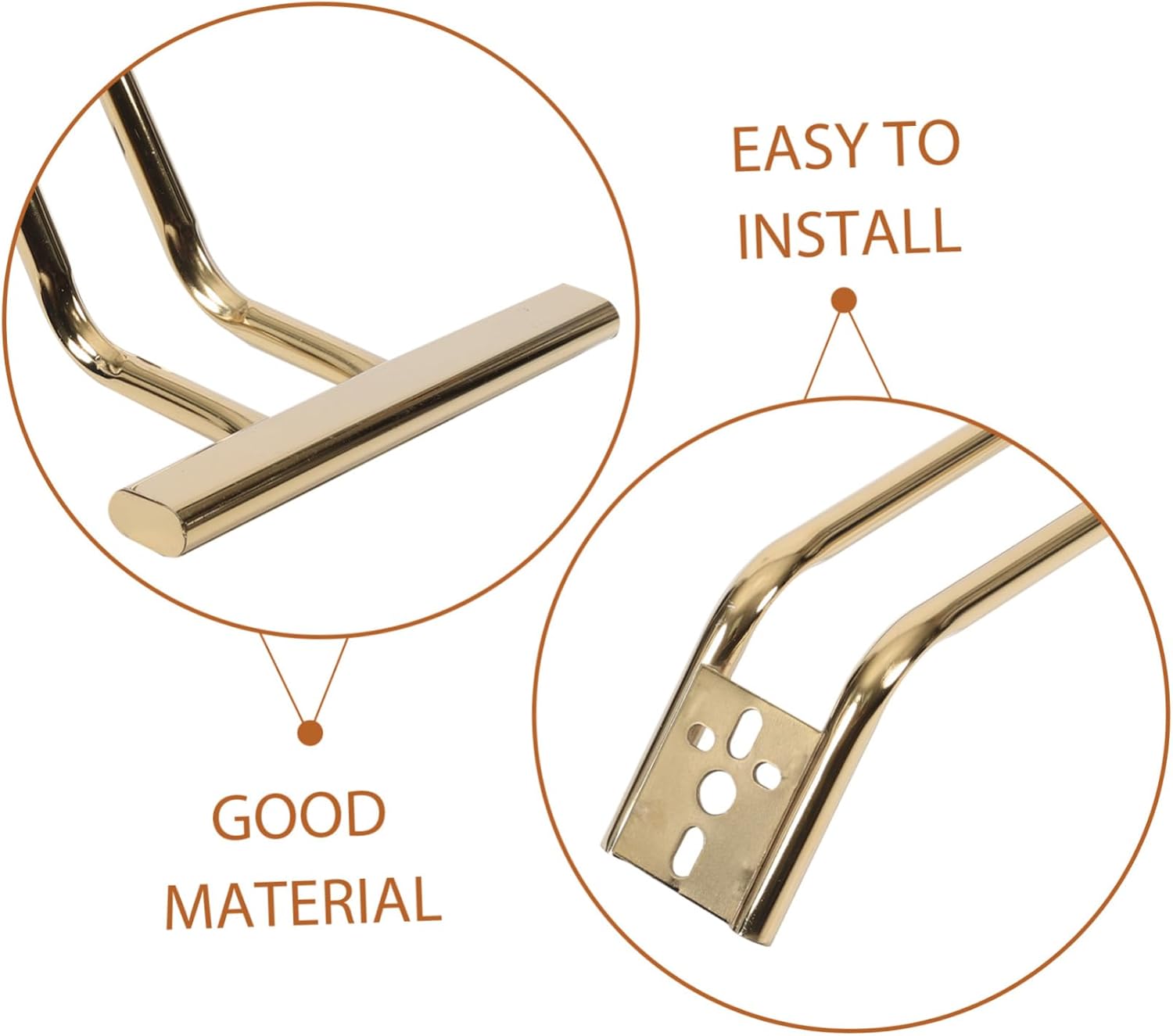 COLLBATH Salon Chair Foot Rest Replacement Pedal for Barber Chairs Sturdy Foot Plates for Enhanced Comfort and Functionality Hairdressing Chair Accessory