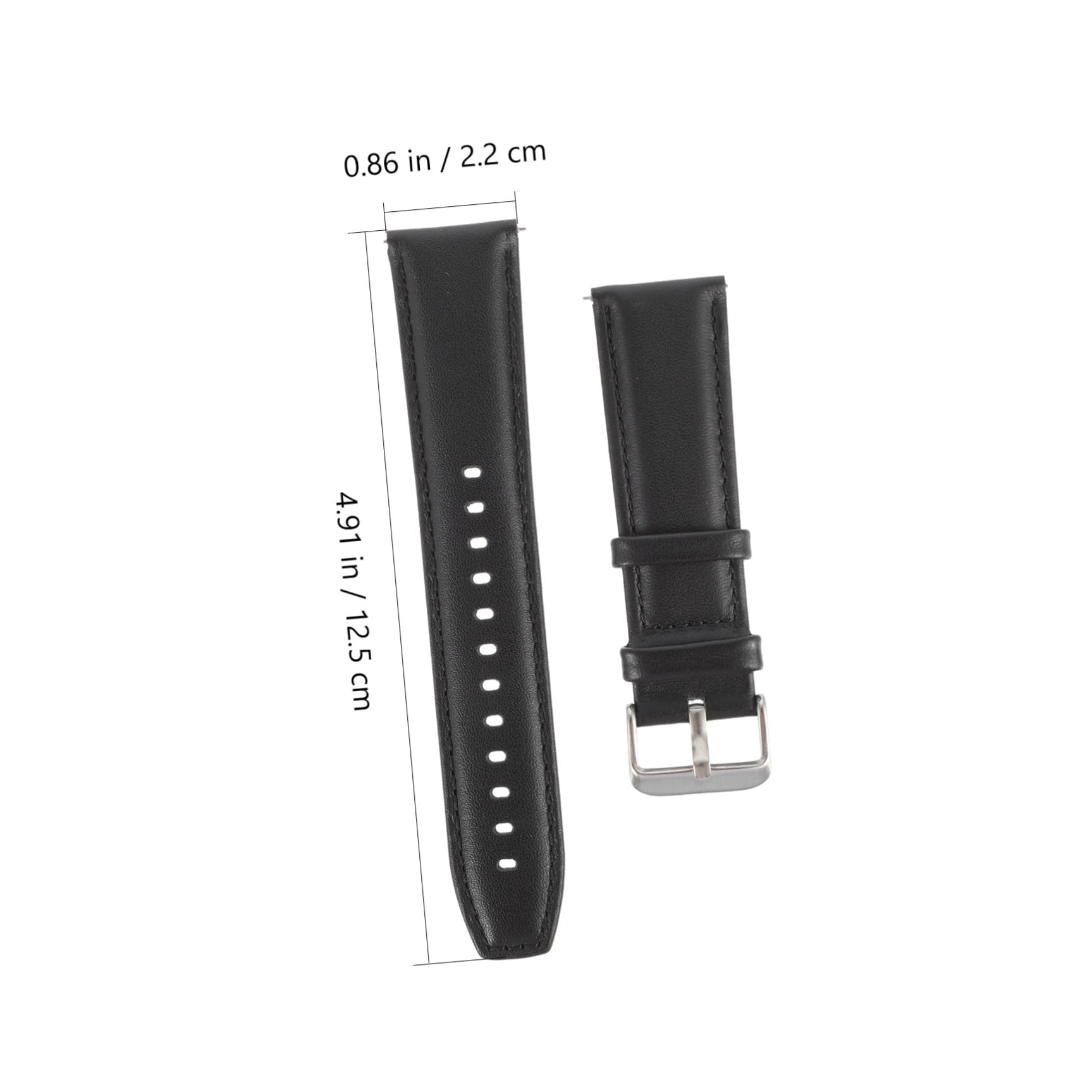 HOMSFOU Correa De Cuero Genuino Reloj Inteligente Pulsera Inteligente Banda De Reloj Inteligente Correas De Reloj Para Hombres Cómoda Correa De Reloj Bandas De Reloj Pulsera Inteligente
